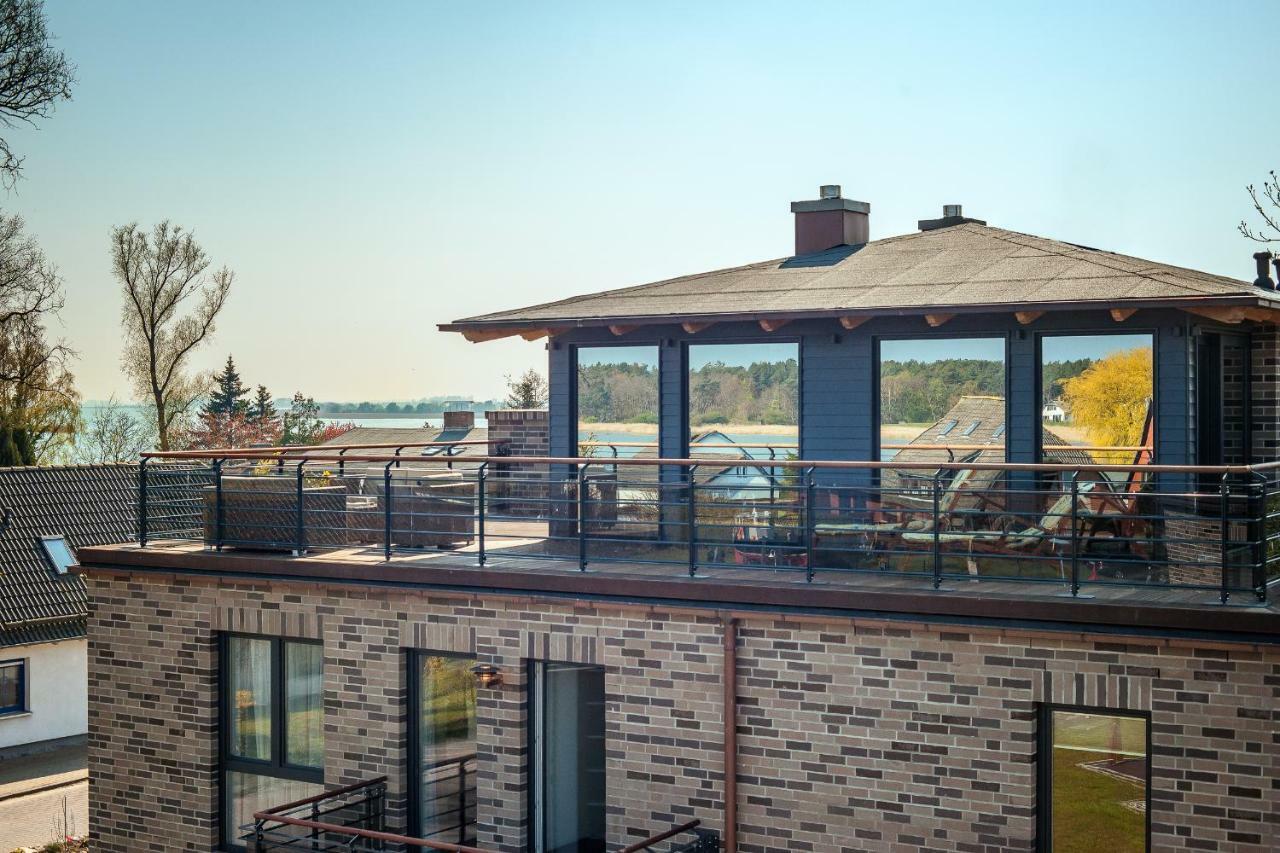 Villa Lotsenhaeuser Ruegen - Luxus Ferienhaus - 3 Schlafzimmer - Sauna - Dachterrasse Mit Boddenblick Breege Eksteriør bilde